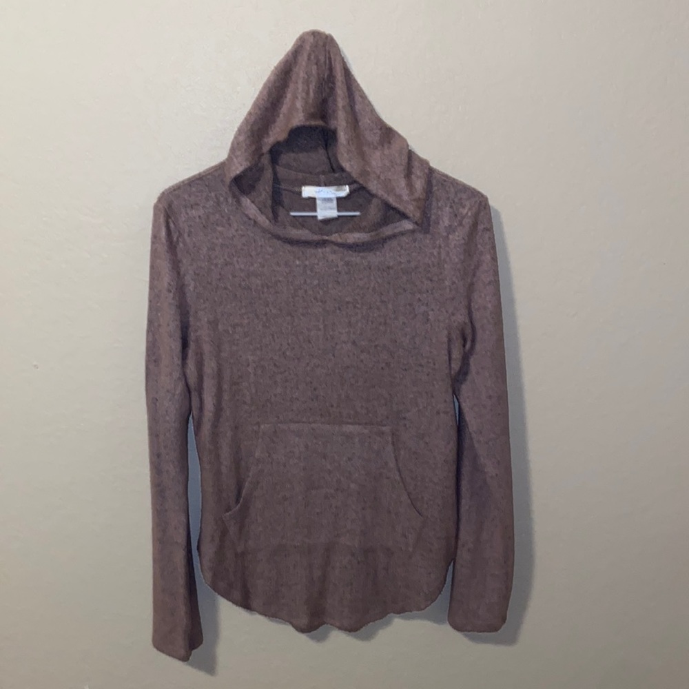 Sage hooded pullover
